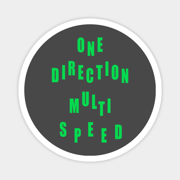 One Direction Multi Speed, Goal Keeper Magnet by thecolddots